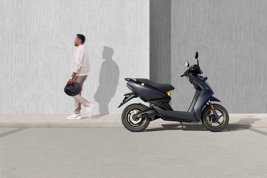 Photo Electric motorcycle
